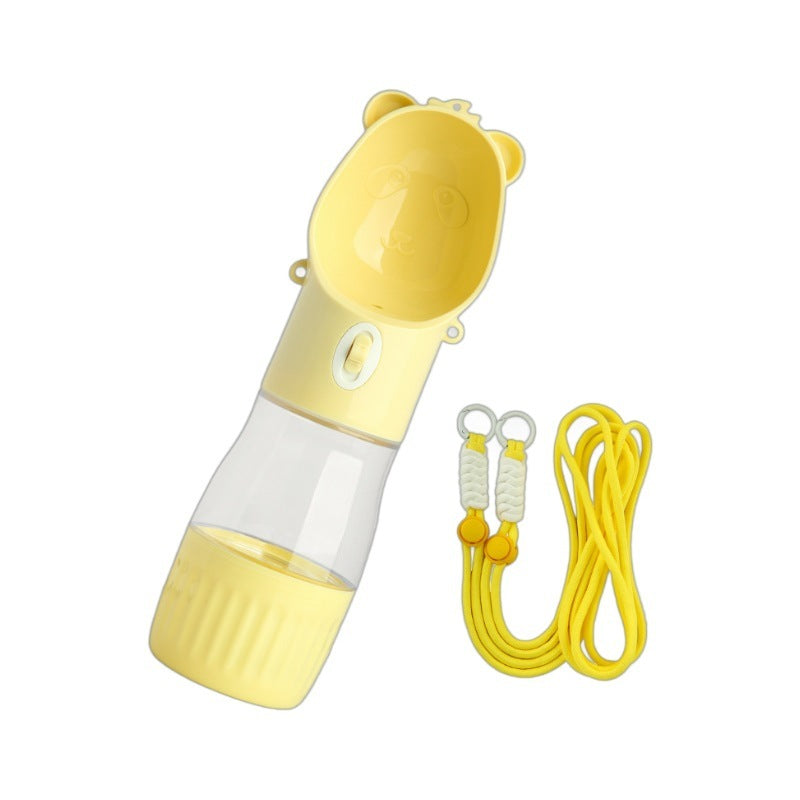 Adventure-Ready 2-in-1 Dog Water Bottle & Feeder