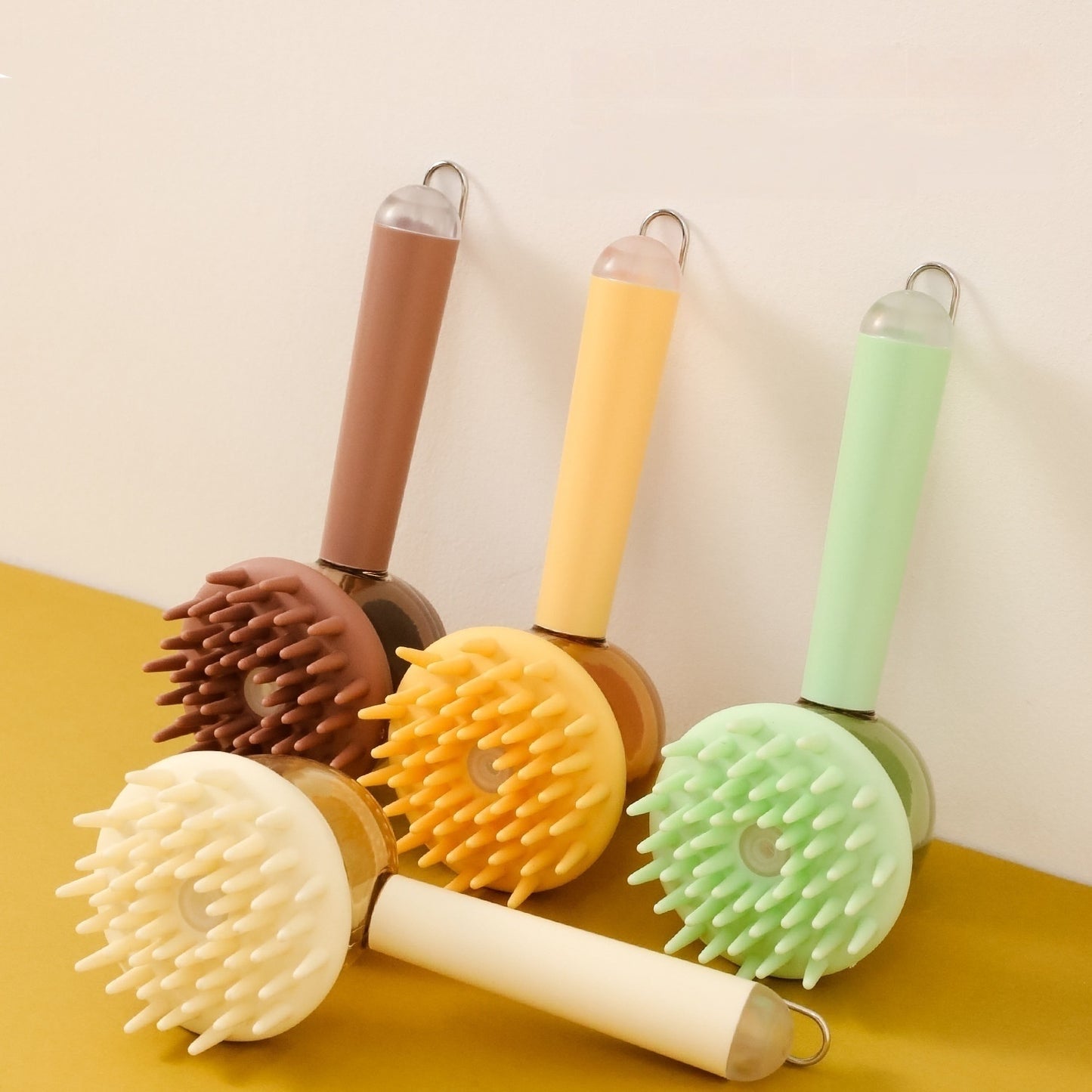 3-in-1 Pet Bath Brush: Stress-Free Grooming & Massage