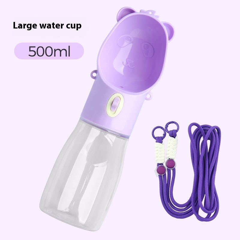 Adventure-Ready 2-in-1 Dog Water Bottle & Feeder