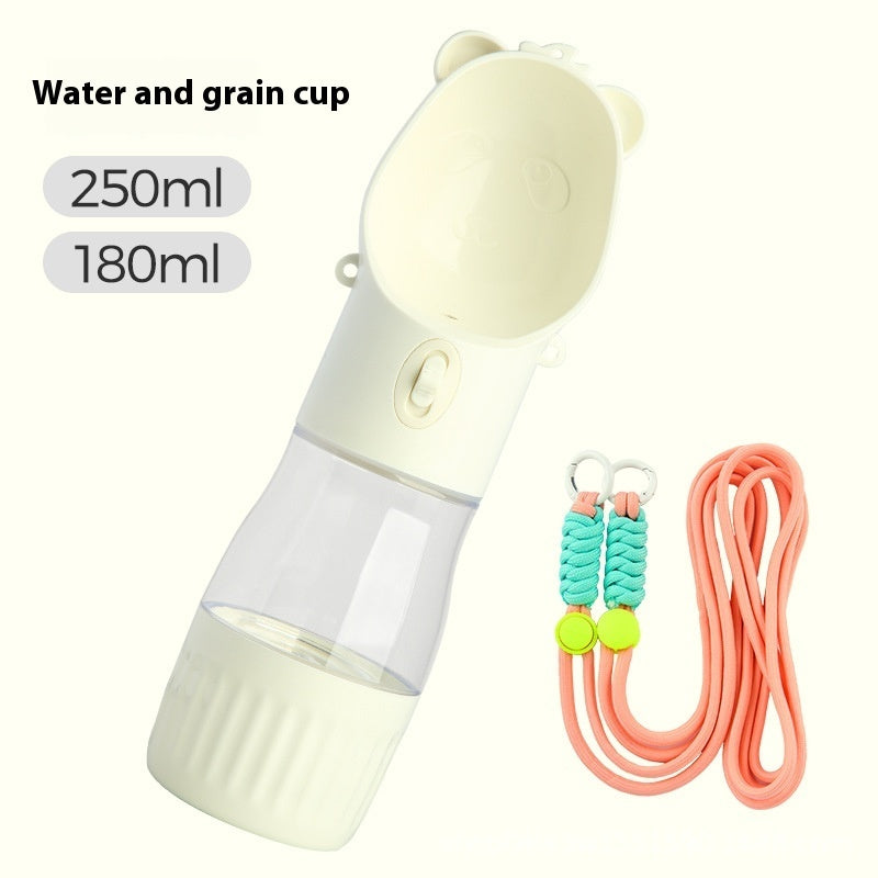 Adventure-Ready 2-in-1 Dog Water Bottle & Feeder