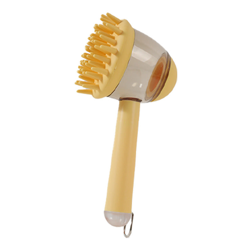 3-in-1 Pet Bath Brush: Stress-Free Grooming & Massage