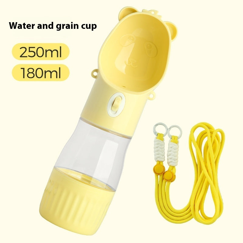 Adventure-Ready 2-in-1 Dog Water Bottle & Feeder