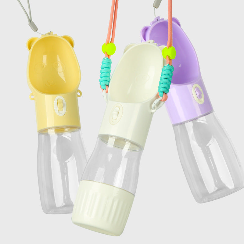 Adventure-Ready 2-in-1 Dog Water Bottle & Feeder