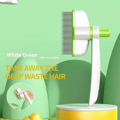 The Blissful Brush: Gentle De-Shedding & Flea Comb