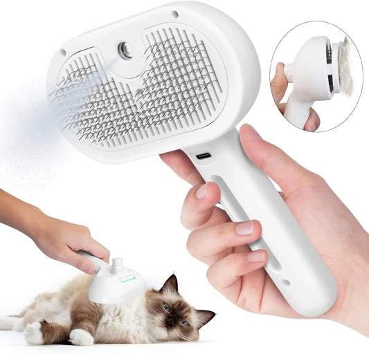 Happy Pet Mist Comb: Effortless Shedding & Hydration