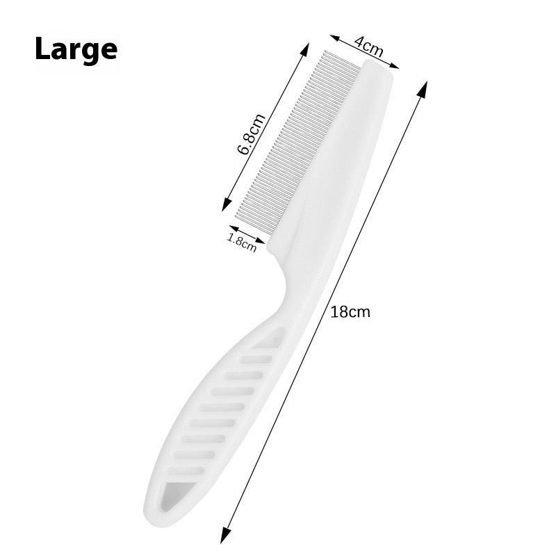 The Blissful Brush: Gentle De-Shedding & Flea Comb