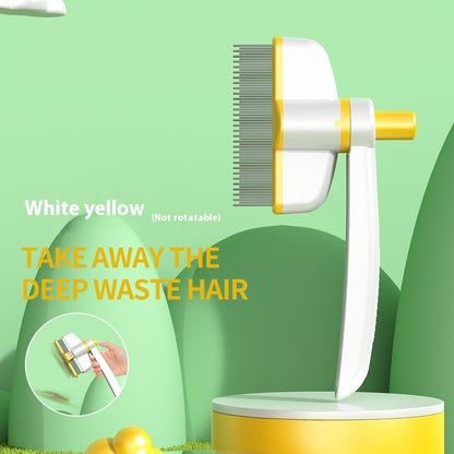 The Blissful Brush: Gentle De-Shedding & Flea Comb