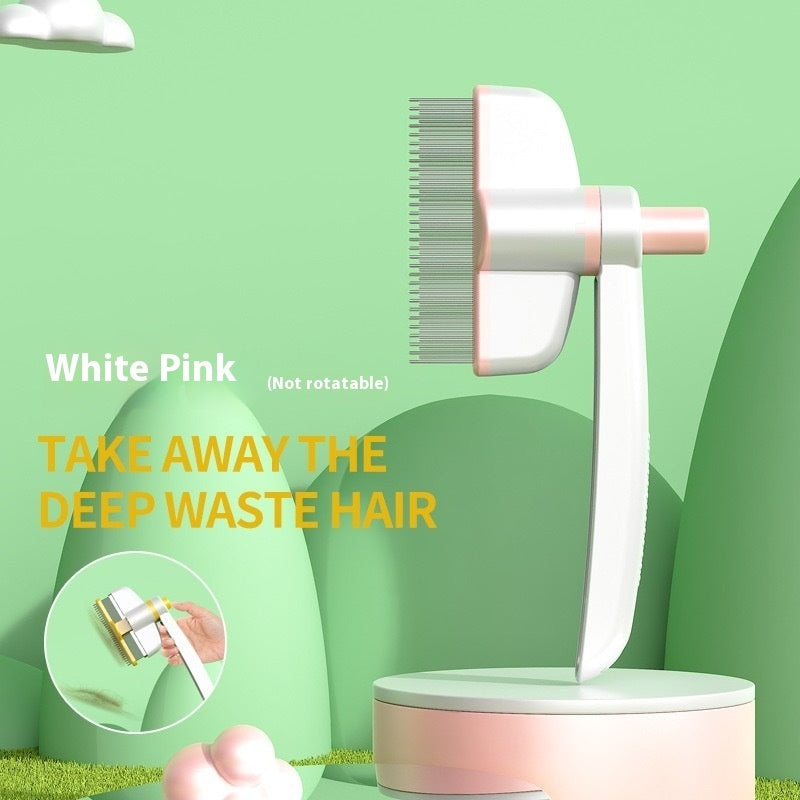 The Blissful Brush: Gentle De-Shedding & Flea Comb