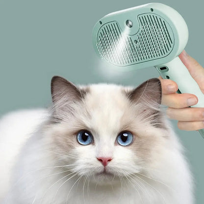 Happy Pet Mist Comb: Effortless Shedding & Hydration