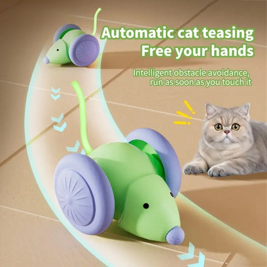 Robo-Mouse: The Smart Interactive Cat Toy for Endless Fun